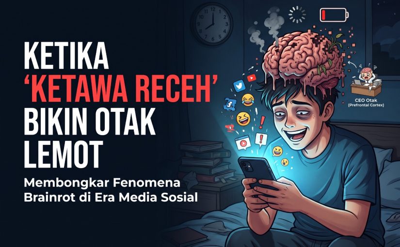 Ketika “Ketawa Receh” Bikin Otak Lemot: Membongkar Fenomena Brainrot di Era Media Sosial